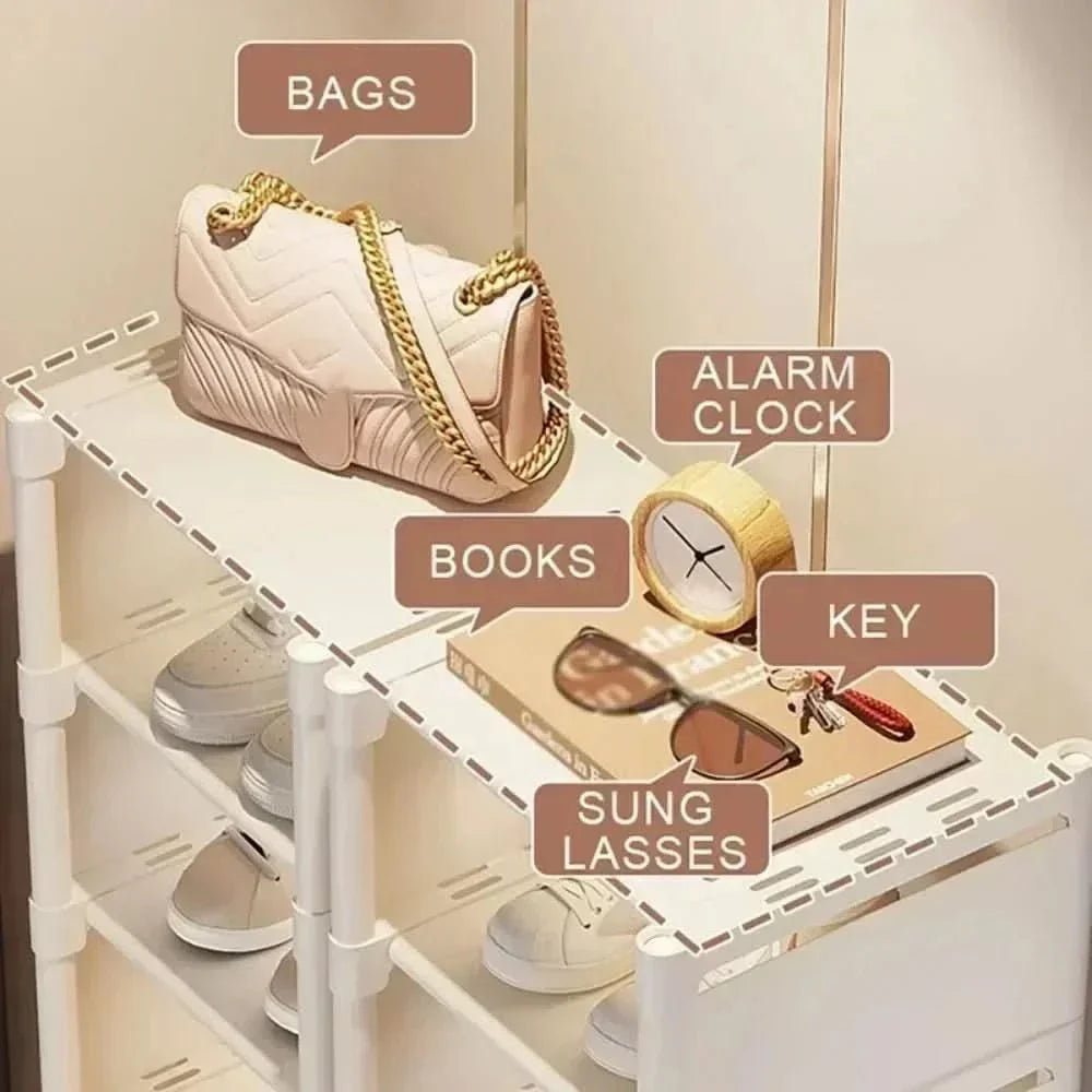 SPACERACK – Space-Saving Shoe Rack for Corners & Small Spaces