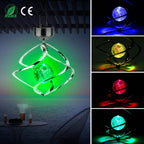 Spiral Spinner Solar Lights Wind Chime LED