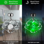 Spiral Spinner Solar Lights Wind Chime LED