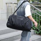 Sporty Travel Bag with Insulated Interior Compartment