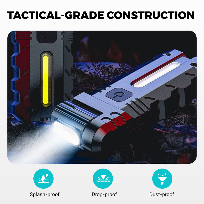 180° Rotating Head LED Work Light – Dual Beam