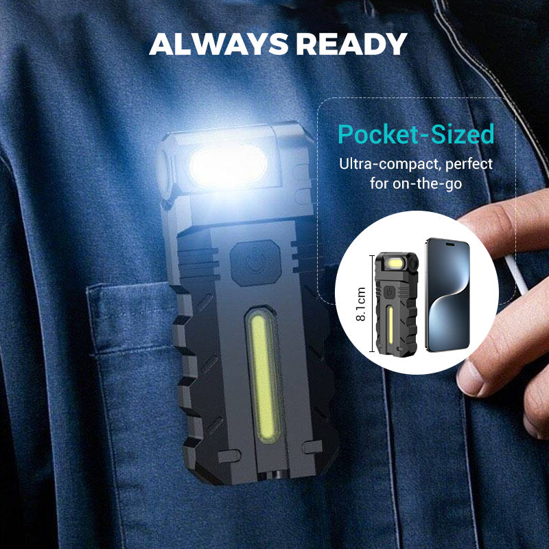 180° Rotating Head LED Work Light – Dual Beam