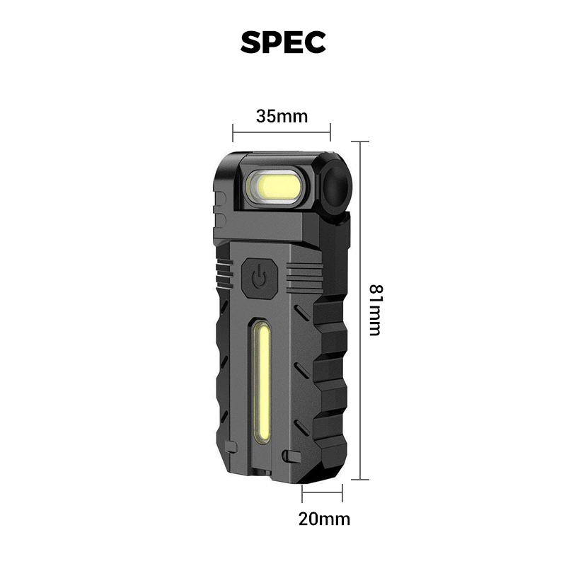 180° Rotating Head LED Work Light – Dual Beam