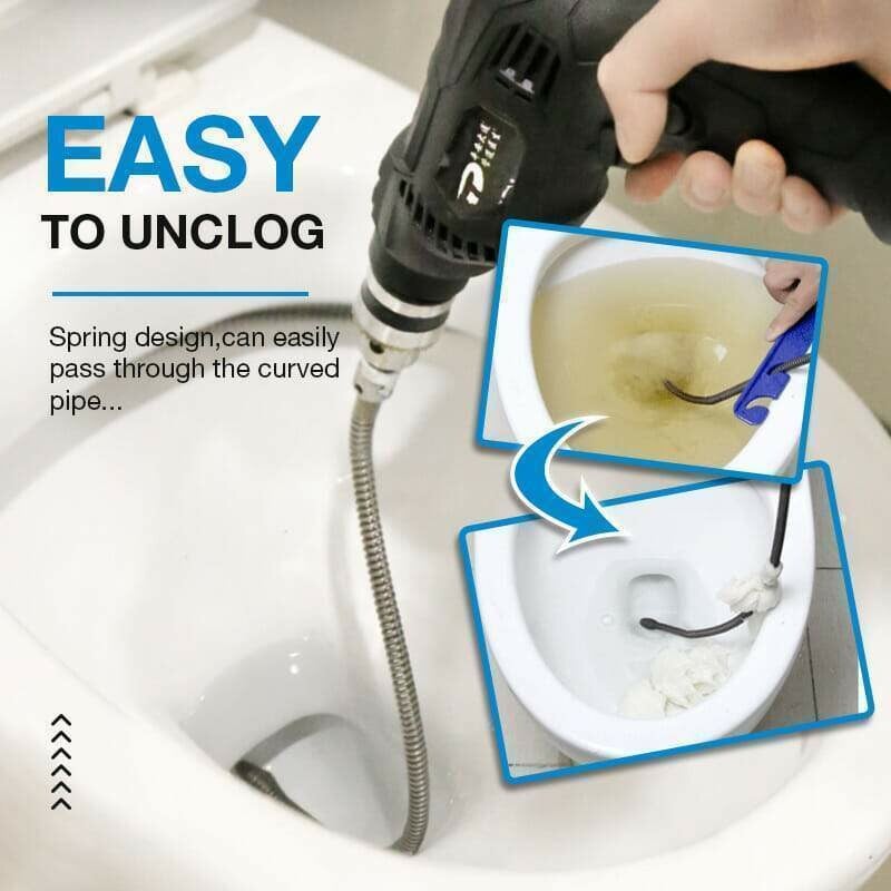 Electric Spring for Drain Cleaner – Powerful, Flexible & Lightweight