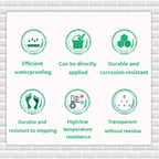 Invisible & Waterproof Sealant for Leak Repair