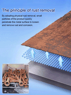 Highly concentrated rust remover for steel & iron