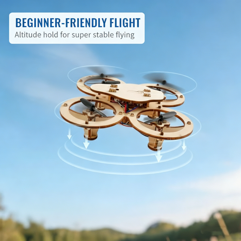 DIY Wooden Drone Building Kit