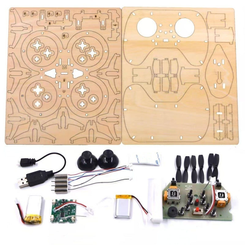 DIY Wooden Drone Building Kit