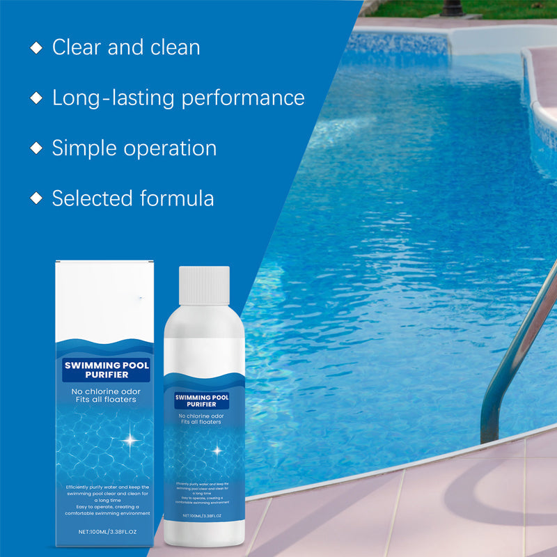 Effective Pool Water Purifier, Keeps Swimming Pool Water Clean & Clear