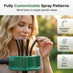 Precision Irrigation Sprinkler – 360° multi‑directional, custom spray patterns. Gentle on delicate plants. Save water, grow better.