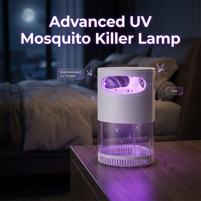 2026 HOT SALE UV Mosquito Killer Lamp – quiet, USB, chemical-free.