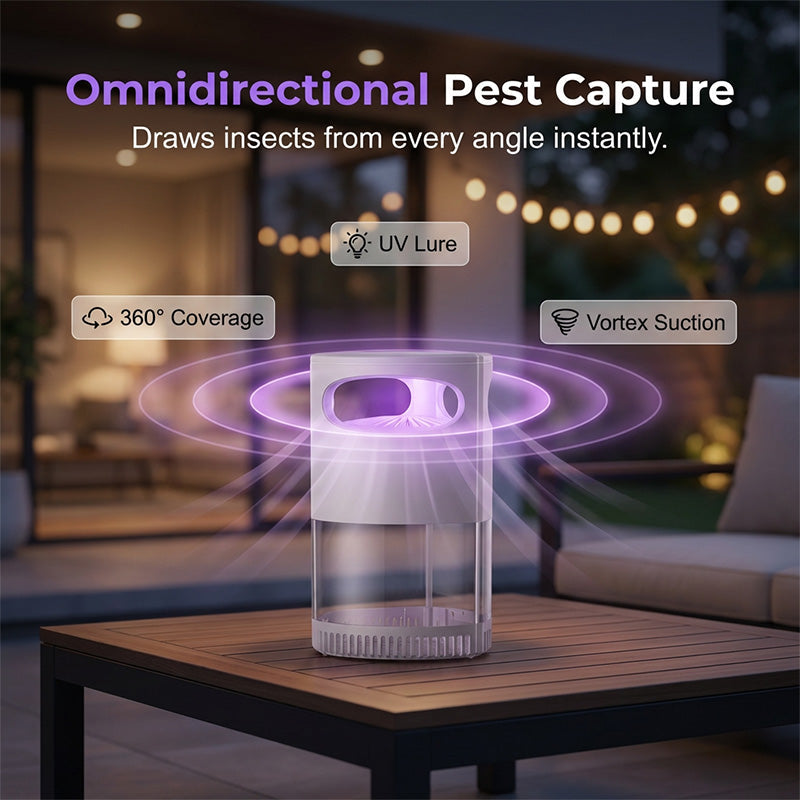 2026 HOT SALE UV Mosquito Killer Lamp – quiet, USB, chemical-free.