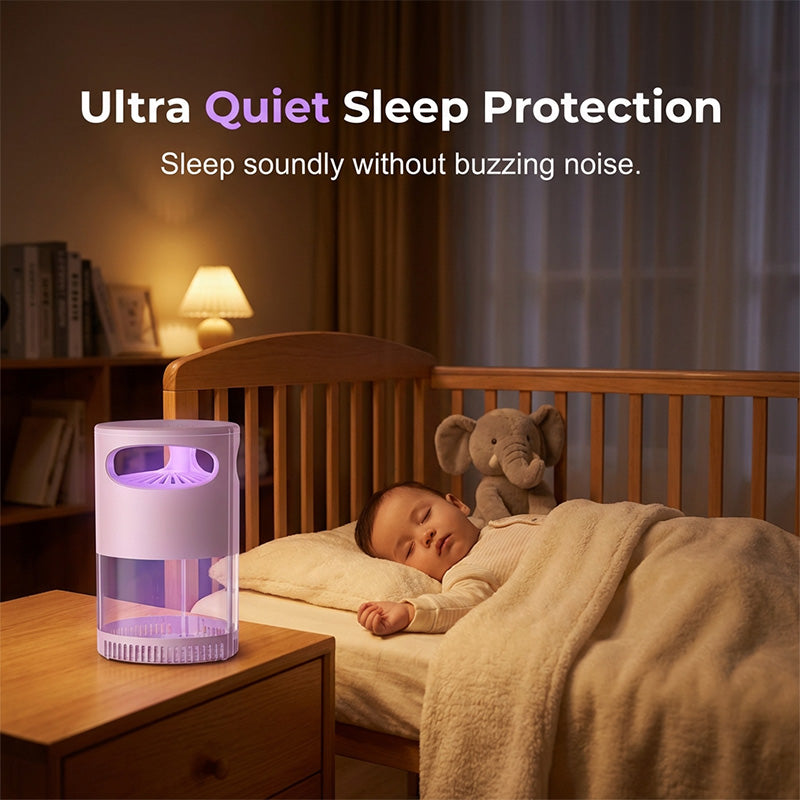 2026 HOT SALE UV Mosquito Killer Lamp – quiet, USB, chemical-free.