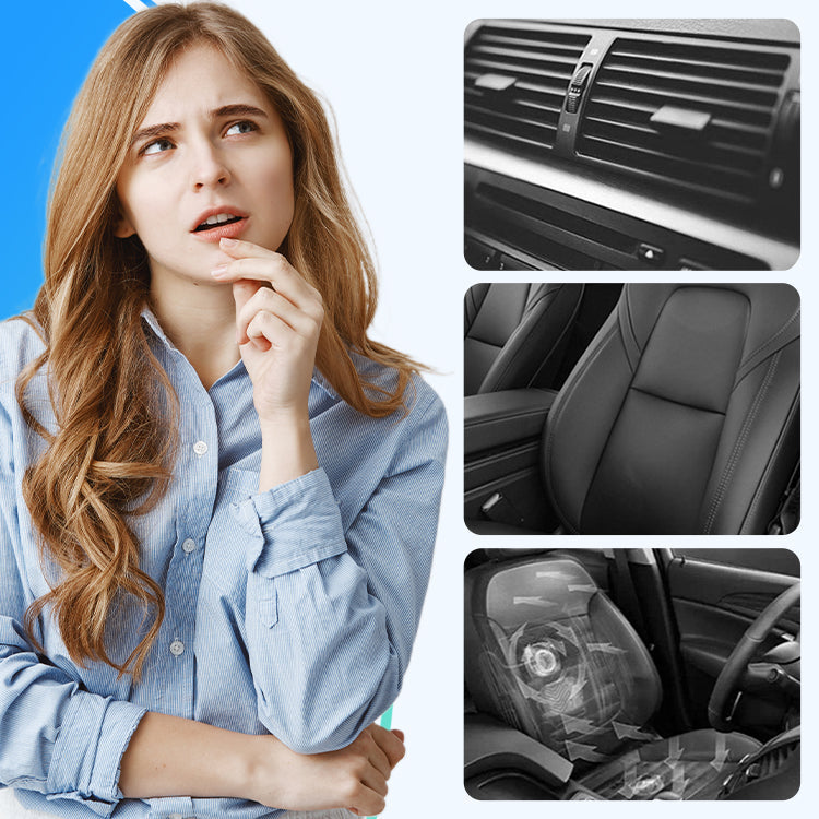 Car Seat Fan-Fast cooling, relieve driving stuffiness