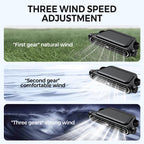 Car Seat Fan-Fast cooling, relieve driving stuffiness