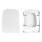 Square Toilet Seat with Grip-Tight Seat Bumpers