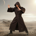 Halloween Costumes Adult Hooded Adventure Star Robe Set