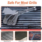 Stainless Steel BBQ Grill Cleaning Brush