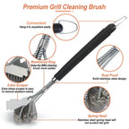 Stainless Steel BBQ Grill Cleaning Brush