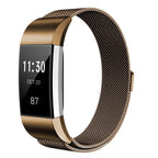 Stainless Steel Mesh Milanese Loop Band for Fitbit Charge 2