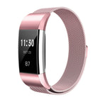 Stainless Steel Mesh Milanese Loop Band for Fitbit Charge 2