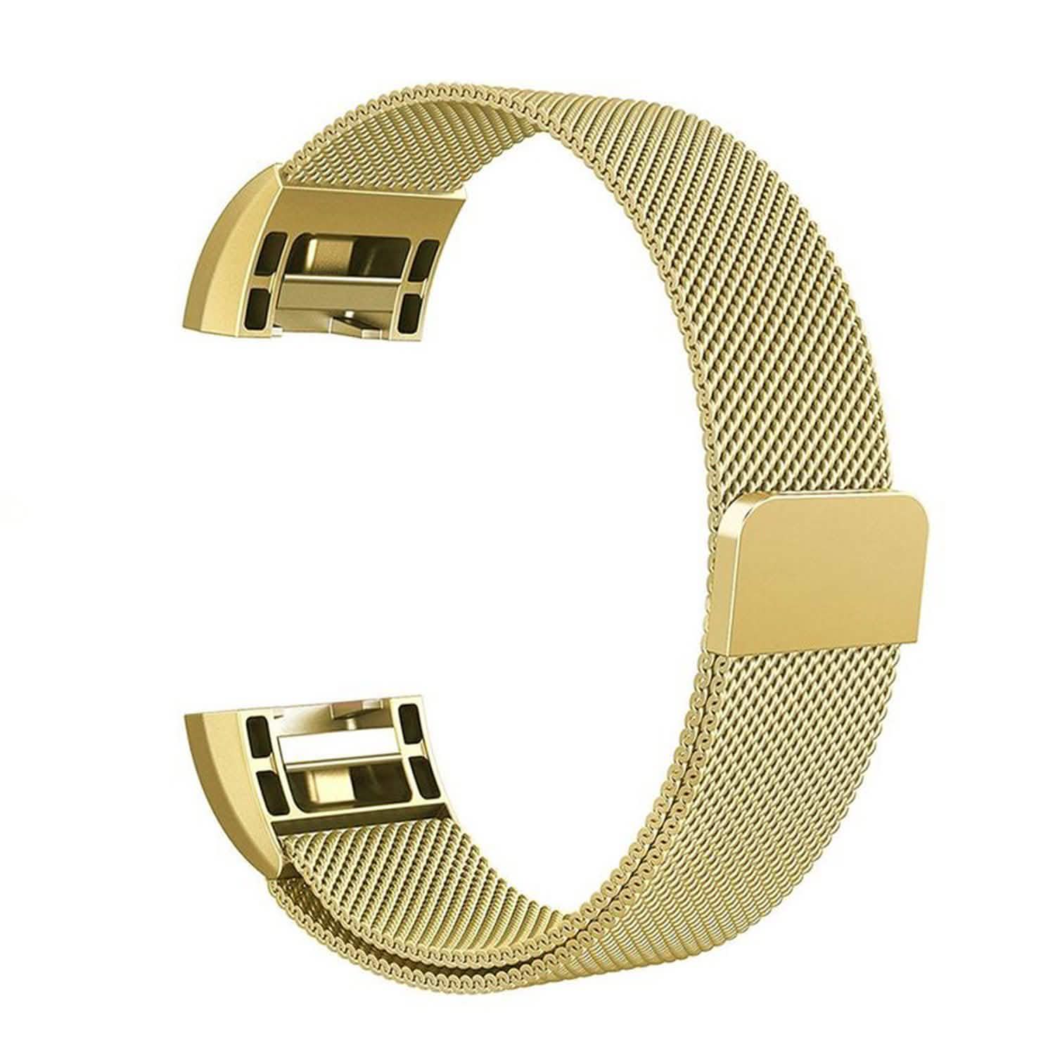 Stainless Steel Mesh Milanese Loop Band for Fitbit Charge 2