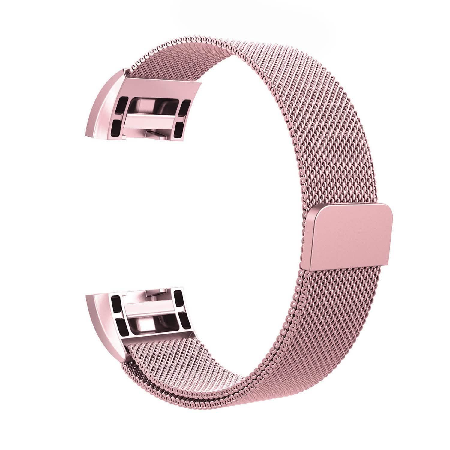 Stainless Steel Mesh Milanese Loop Band for Fitbit Charge 2