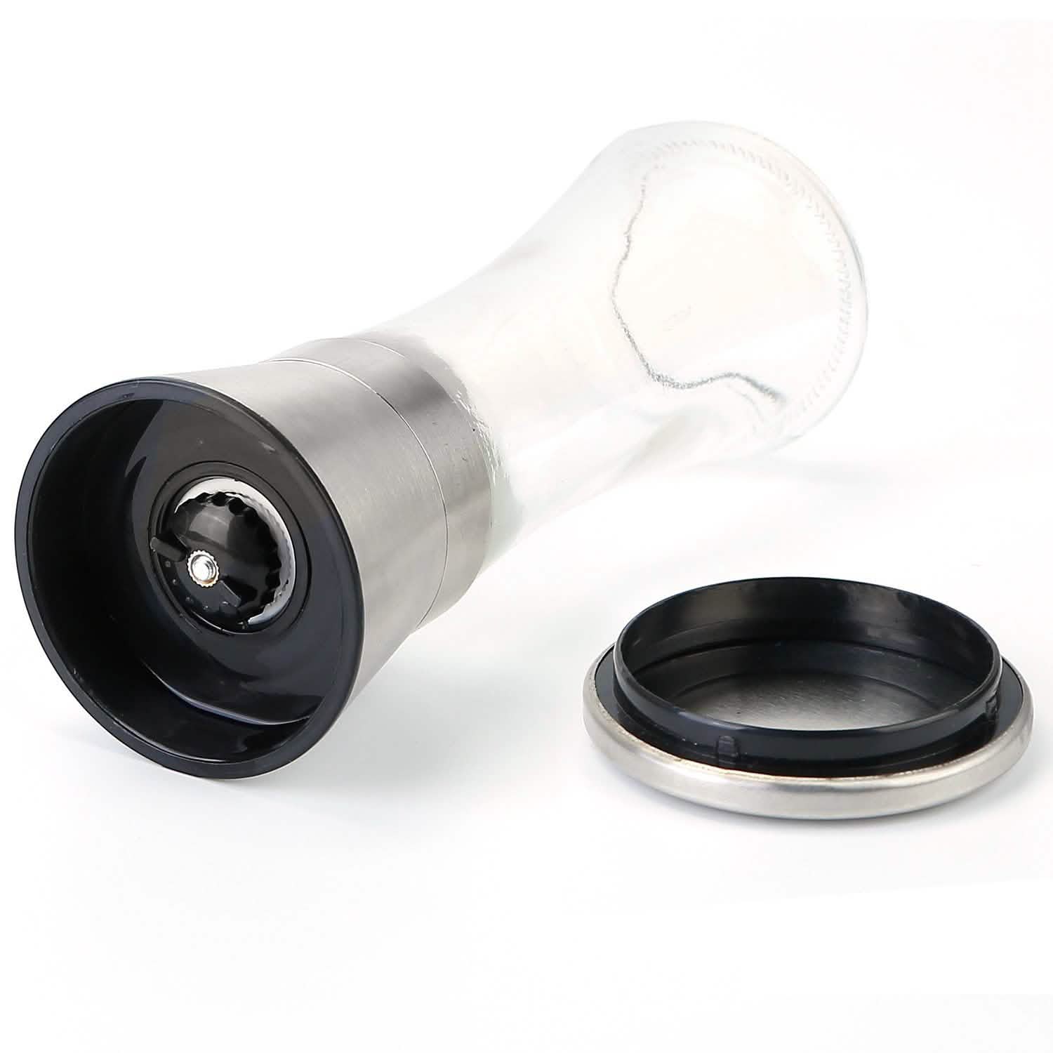 Stainless Steel Salt Pepper Grinder with Adjustable Coarseness