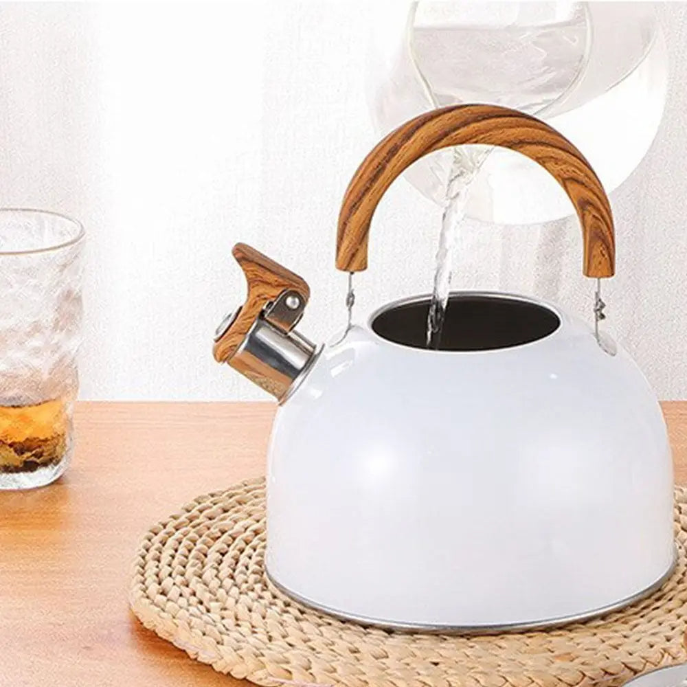 Steel Kettle with Whistle Indicator