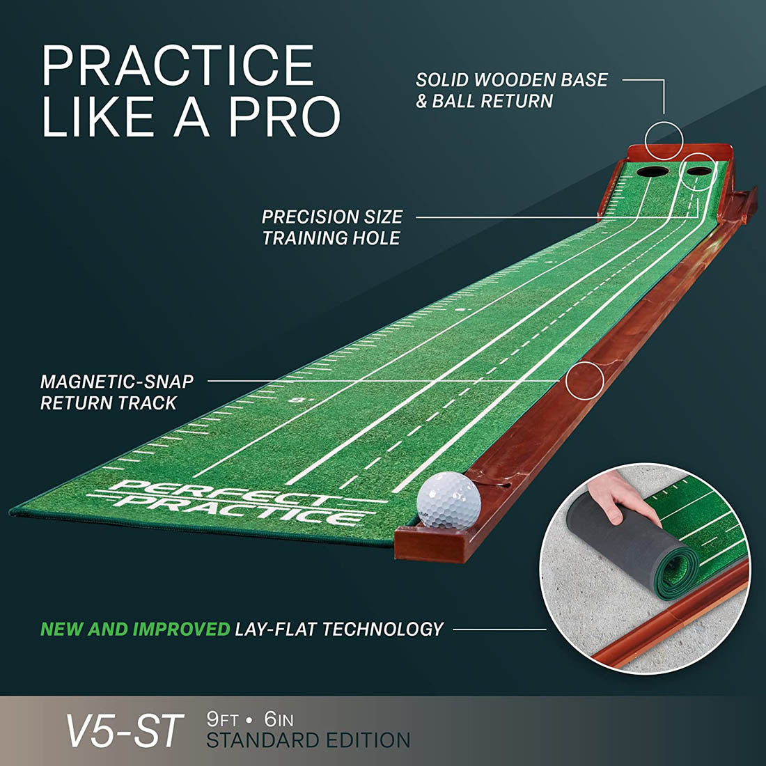 Perfect Practice Putting Mat