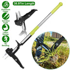 Standup Aluminum Weed Puller with 4 Claws