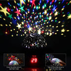 Star Moon LED Projector Lamp Kids Night Light