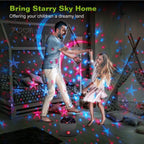 Star Moon LED Projector Lamp Kids Night Light