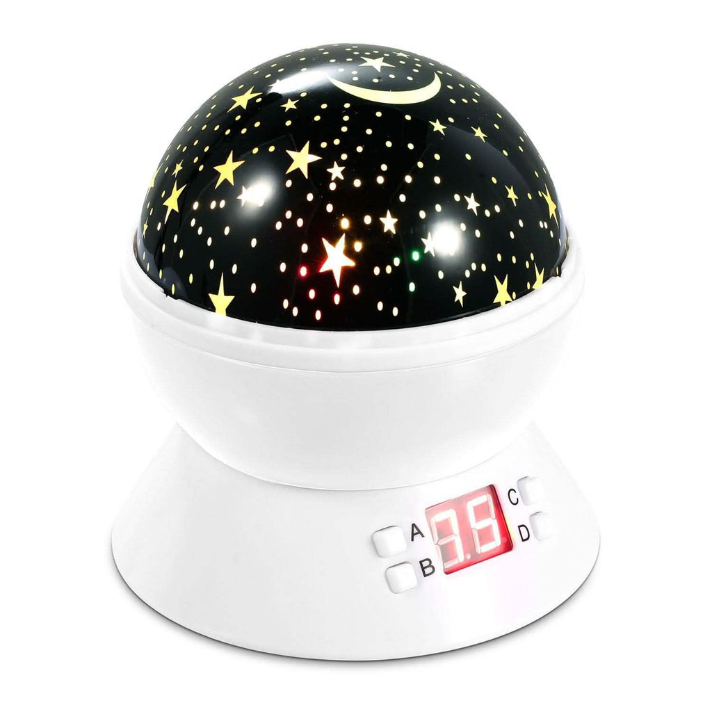 Star Moon LED Projector Lamp Kids Night Light