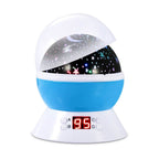 Star Moon LED Projector Lamp Kids Night Light