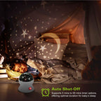 Star Moon LED Projector Lamp Kids Night Light