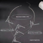 Star Moon Multi-layer Pendant Necklace