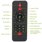 Star Projector Lamp RGBW Wireless Music Speaker Night Light
