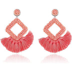 Statement Boho Drop Earrings