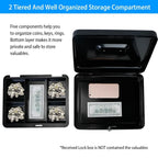 Steel Cash Box with Removable Tray