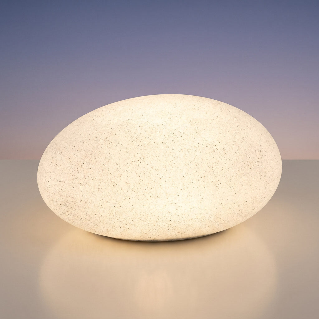 Stone-Shaped LED Garden Lamp with Remote