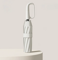Wind-Resistant Umbrella with Reflective Band