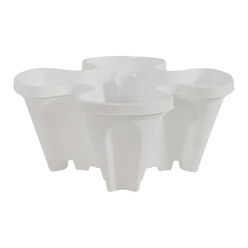 Vertical Stackable Planters - 4 Tier Garden Pots