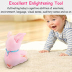 Stuffed Plush Pig Doll Pick-a-Boo Animated Toy