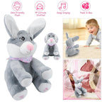 Stuffed Plush Rabbit Doll Toy Animated Talking and Singing