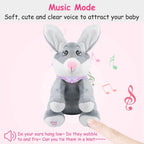 Stuffed Plush Rabbit Doll Toy Animated Talking and Singing