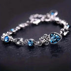Stunning Heart Of Ocean Rhinestone Bracelet For Girls