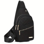 Stylish Chic Quilted Lightweight & Comfortable Crossbody Chest Bag