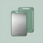 Versatile Double-Sided Stainless Steel Kitchen Board