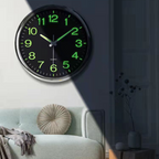 Large Illuminated Wall Clock Treviq - 30cm Diameter